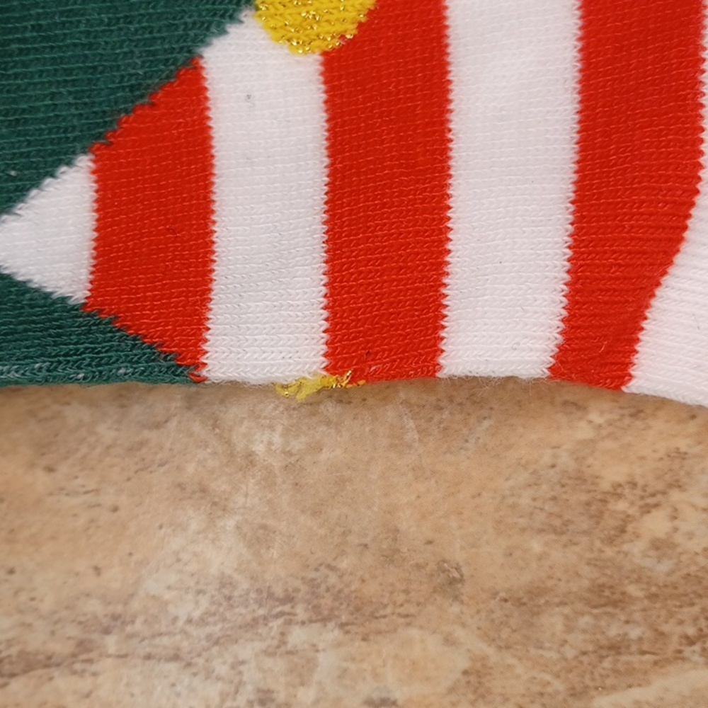 2 pairs of holiday themed socks OS - Picture 9 of 12